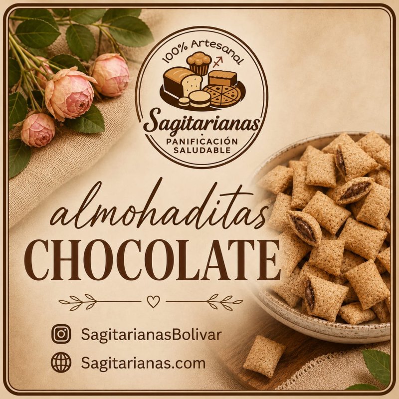 ALMOHADITAS CHOCOLATE